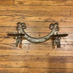 Vintage Brass double candleholder